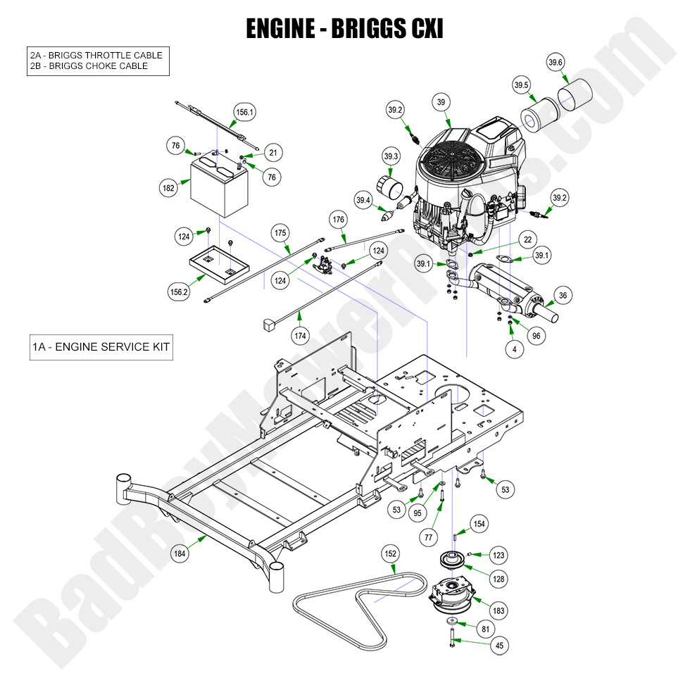 2023 MZ Magnum - Engine - Briggs CXI